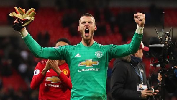 David de Gea di Wembley: Lompat, Jatuh, Melayang, Menang