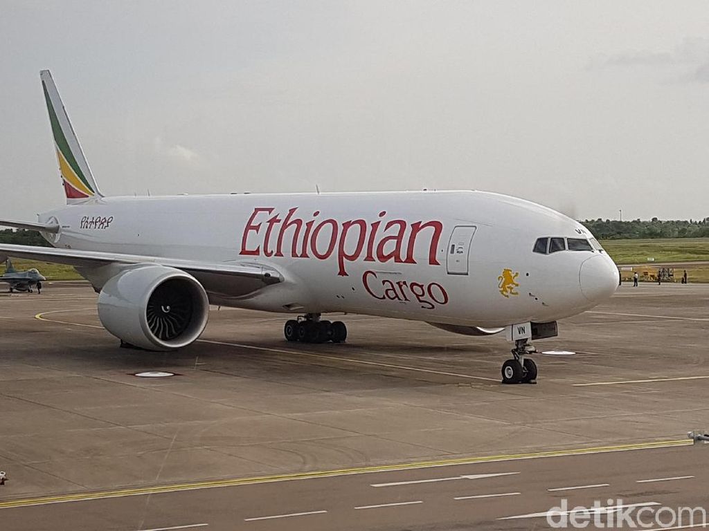 Pesawat Ethiopia yang Dipaksa Turun TNI Sudah Tinggalkan Batam Pesawat Ethiopia yang Dipaksa Turun TNI Sudah Tinggalkan Batam