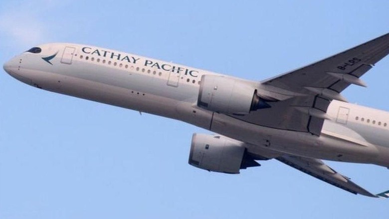 Ilustrasi Cathay Pacific (BBC)
