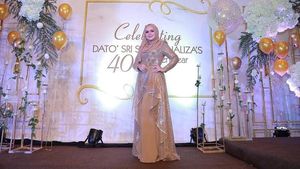 Serba Emas, Mewahnya Pesta Ulang Tahun Ke-40 Siti Nurhaliza