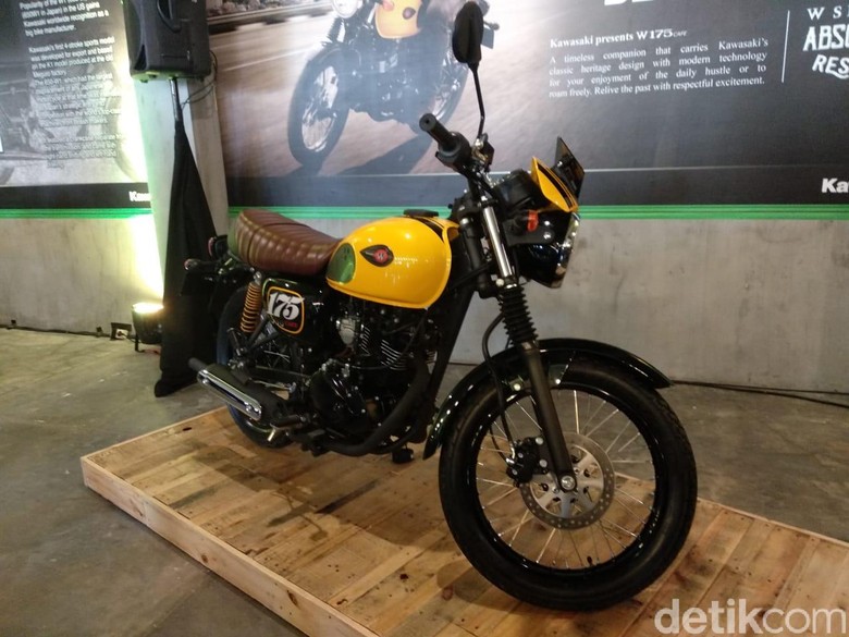 Kawasaki W175 Cafe. Foto: Luthfi Anshori Kawasaki W175 Cafe. Foto: Luthfi Anshori