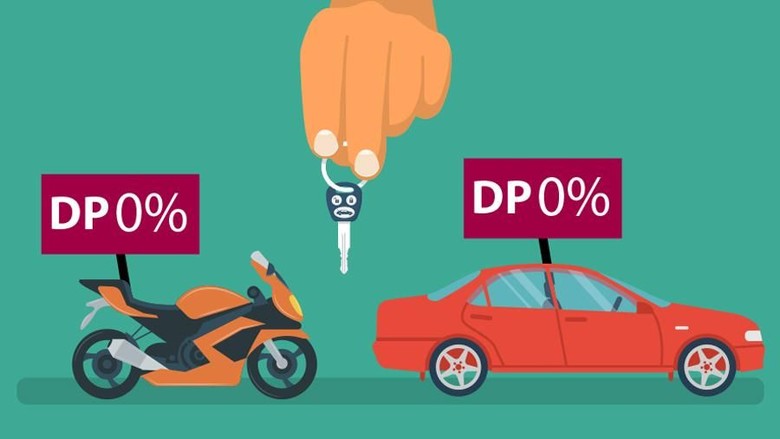 Ilustrasi DP Nol persen Foto: Luthfy Syahban/Infografis