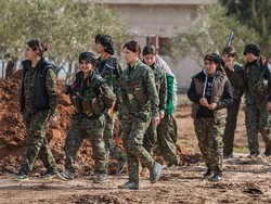 Penampakan Markas Pasukan Kurdi Dibom ISIS, 5 Orang Tewas