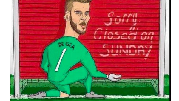 Meme-meme Penampilan Sangar De Gea Jinakkan Tottenham