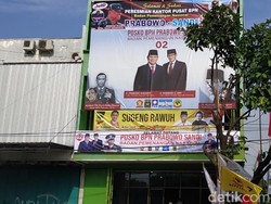 BPN: Foto Gatot Nurmantyo di Posko Prabowo Dipasang oleh Relawan