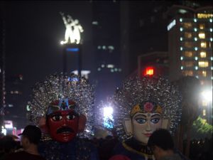 Malam Pergantian Tahun di Jakarta