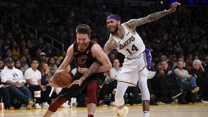 LA Lakers ditumbangkan Cleveland Cavaliers (Kelvin Kuo-USA TODAY Sports)