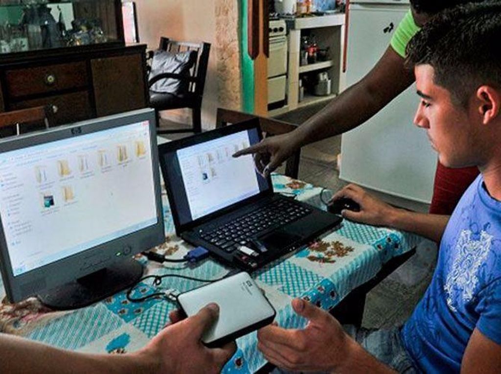 Cara Kuba Nikmati Akses Internet: Pakai Hard Disk Cara Kuba Nikmati Akses Internet: Pakai Hard Disk