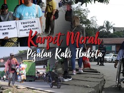 Nestapa Pejalan Kaki Ibu Kota
