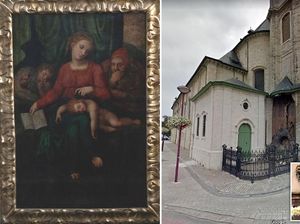 Lukisan Sakral Michelangelo dari Abad ke-16 di Gereja Belgia Hilang