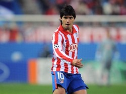 Pada 2009, nama Sergio Aguero sedang melejit bersama Atletico Madrid. Penyerang Argentina itu kemudian baru hengkang dari Atletico pada 2011. (Foto: Denis Doyle/Getty Images)