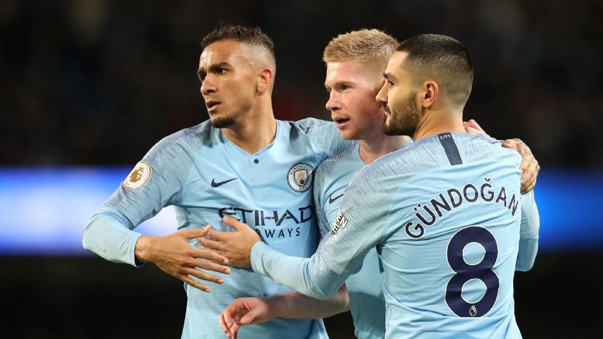 Manchester City masih jadi pesaing terdekat Liverpool dalam perebutan gelar juara Liga Inggris (Foto: Jon Super/Reuters)