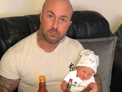 Suapkan Saus Cabai ke Bayi Baru Lahir, Pria Ini Diinterogasi Polisi