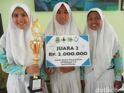 Pelajar Lamongan Bikin Biofoam dari Bonggol Jagung dan Ampas Tahu