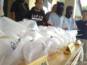 Polda Jabar Amankan Dua Pelaku Penyelundupan 9 Ribu Bayi Lobster
