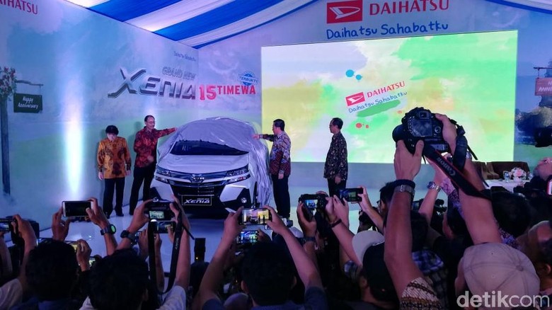 Peluncuran Daihatsu Xenia Foto: Rizki Pratama Peluncuran Daihatsu Xenia Foto: Rizki Pratama