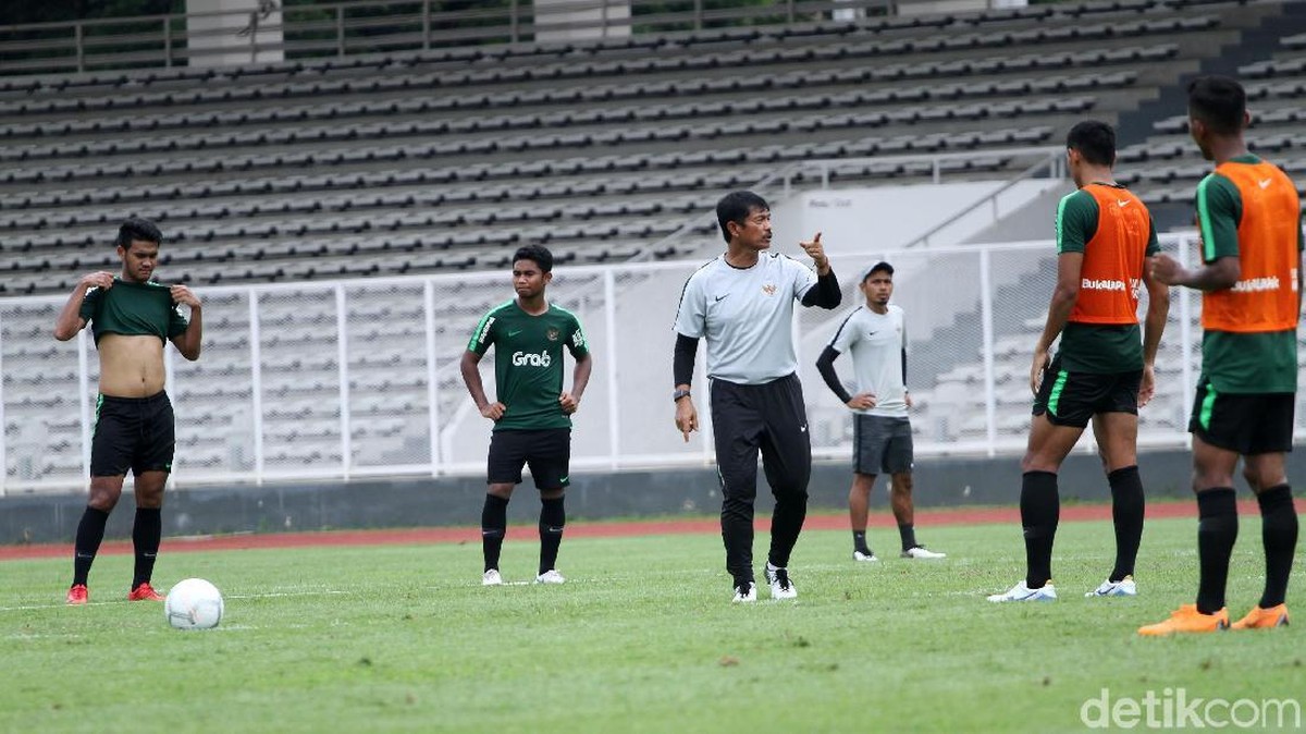 Indra Sjafri tak menjami Egy, Ezra, dan Saddil lolos Timnas. (Rifkianto Nugroho/detikSport)