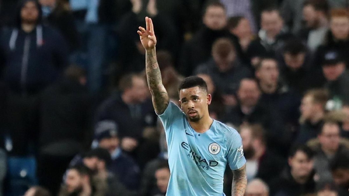 Pemain Manchester City, Gabriel Jesus. (Foto: Jon Super/Reuters)