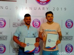 Resmi! Arema Kontrak Lima Pemain Baru