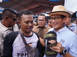 Pengusaha Sepatu Ngeluh Impor, Sandi Tawarkan Solusi OKE OCE