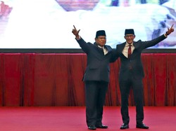 Saat Prabowo Selip Sebut Dirinya Pasangan Nomor Urut 01