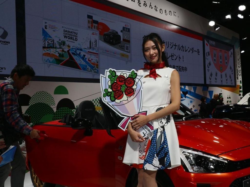 Senyum Manis dari yang Imut-imut di Tokyo Auto Salon 2019 Senyum Manis dari yang Imut-imut di Tokyo Auto Salon 2019