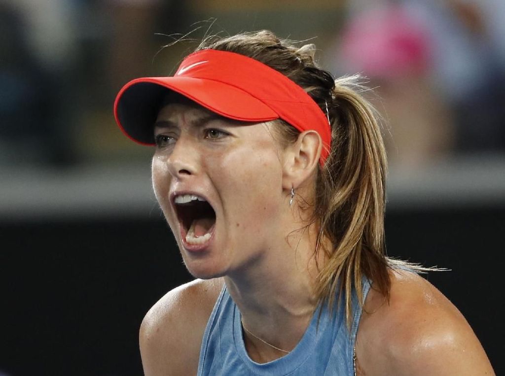 Menang Mudah, Sharapova Jumpa Wozniacki di Babak Ketiga Menang Mudah, Sharapova Jumpa Wozniacki di Babak Ketiga