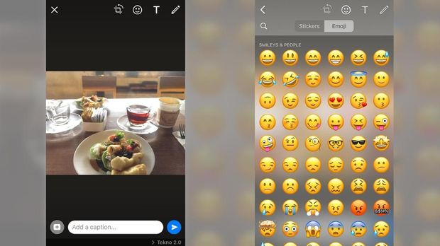 Cara 'Private Reply' WhatsApp dan Tempel Stiker di Foto
