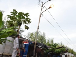 Pertamina Berbagi Terang di Kelurahan Tanjung Palas Dumai