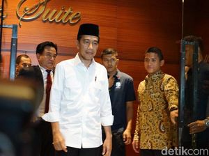 4 Menteri Dampingi Jokowi di Debat Perdana Capres