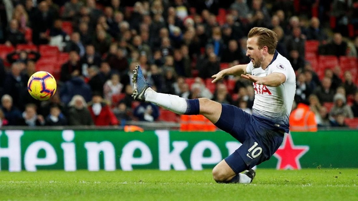 Tottenham Hotspur punya statistik buruk tanpa kehadiran Harry Kane (John Sibley/Reuters)