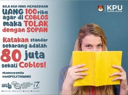 Muncul Meme Tarif Serangan Fajar Rp 80 Juta, KPU Keberatan