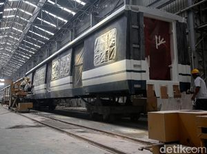 Melihat Proses Pembuatan LRT Jabodebek di Markas INKA (1) Melihat Proses Pembuatan LRT Jabodebek di Markas INKA (1)