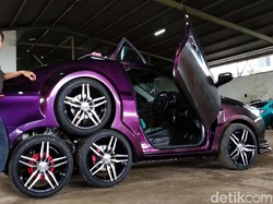 Usai Mobil Bermuka Dua, Kini Muncul Sedan Beroda 8 dari Bandung
