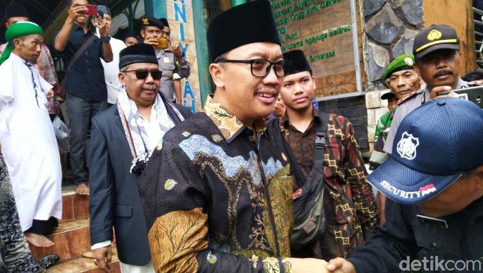 Menpora Imam Nahrawi (Dadang Hermansyah/detikSport) Menpora Imam Nahrawi (Dadang Hermansyah/detikSport)