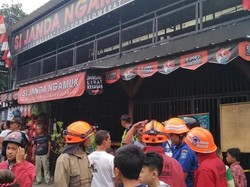 5 Pegawai Si Janda Ngamuk Luka Bakar Akibat Ledakan Gas