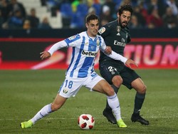 Los Blancos tak kuasa menahan gempuran Leganes dalam leg kedua babak 16 besar Copa del Rey.