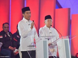 Soal Maruf di Debat, Jokowi: Diam Gimana? Terorisme Dijawab Semua