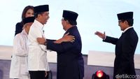 Adem Bener, Lihat Kedua Paslon Capres Cawapres Berpelukan