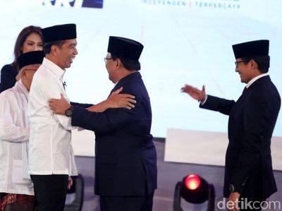 Adem Bener, Lihat Kedua Paslon Capres Cawapres Berpelukan