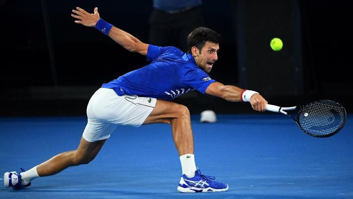 Novak Djokovic lolos ke babak ketiga Australia Terbuka. Foto: Quinn Rooney/Getty Images