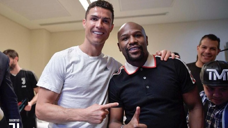 Mayweather Ikut Rayakan Kemenangan Juventus