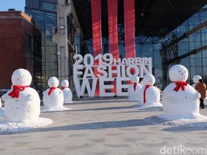 Foto: Harbin Fashion Week, Keindahan Fashion Show di Kota Es Foto: Harbin Fashion Week, Keindahan Fashion Show di Kota Es