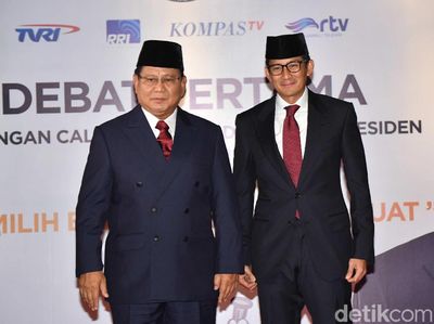 Adu Gaya Jokowi-Maruf dan Prabowo-Sandi di Debat Perdana Capres 2019