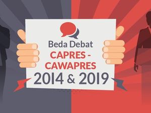 Empat Perbedaan Debat Capres-Cawapres 2014 dan 2019