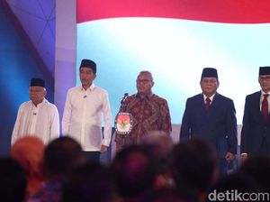Elektabilitas Jokowi-Maruf vs Prabowo-Sandi di 5 Survei Jelang Debat Cawapres Elektabilitas Jokowi-Maruf vs Prabowo-Sandi di 5 Survei Jelang Debat Cawapres