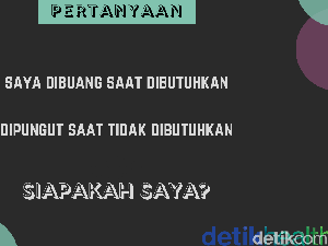 Siapa Saya? Uji Ketajaman Otak dengan Tebak-tebakan Ini