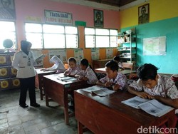 Ironis, Potret Sebuah SD di Jember dengan 3 Ruang Kelas dan 2 Guru
