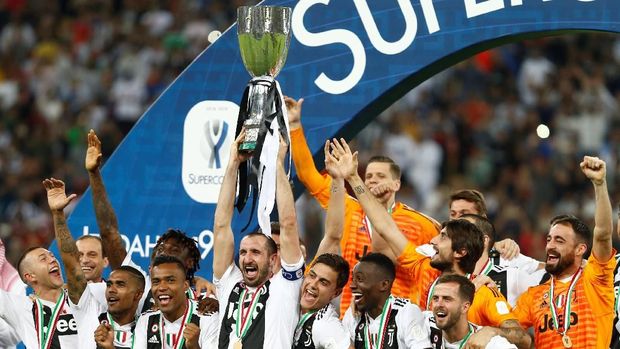 Ronaldo raih gelar pertama bersama Juventus.