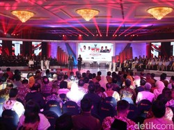 Tak Ada Lagi Pendukung di Belakang Capres Saat Debat Kedua
